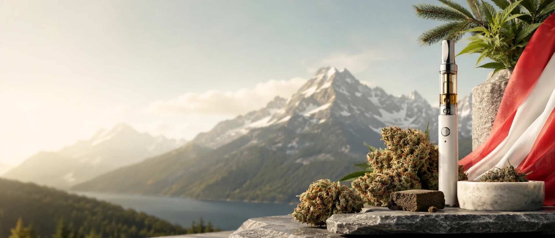THCA Blüten, Hash und Vape für Kunden in Österreich