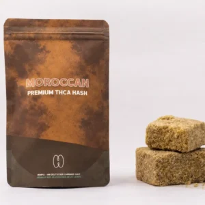 Moroccan pollen dry sift - THCA-hash und verpackung