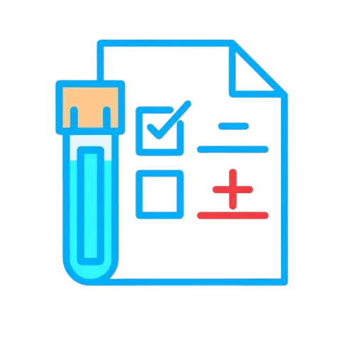 Laborbericht icon – wie man ihn liest