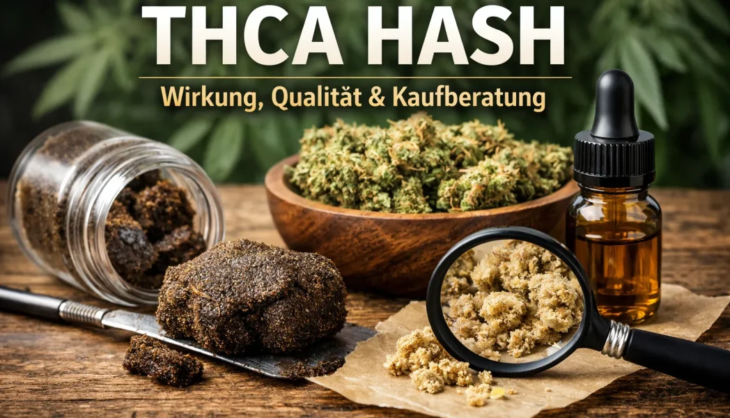 THCA Hash – Wirkung, Qualität und Unterschiede hochwertiger Produkte