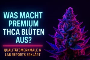 Premium THCA blüten: Qualität erkennen