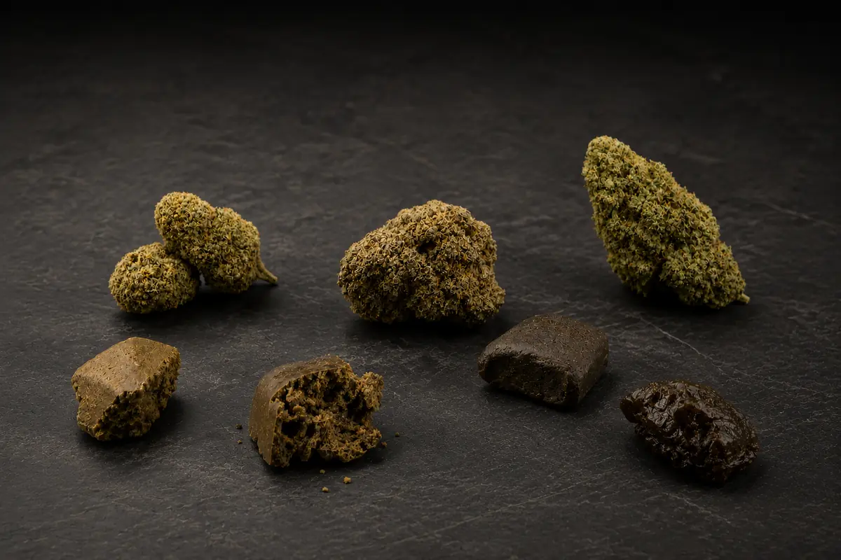 hash and buds
