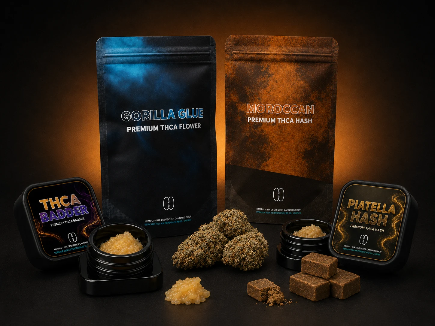 Premium THCA hash und blûten bundle