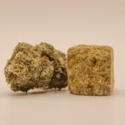 THCA - Silver Haze blüten und Ketama Hash