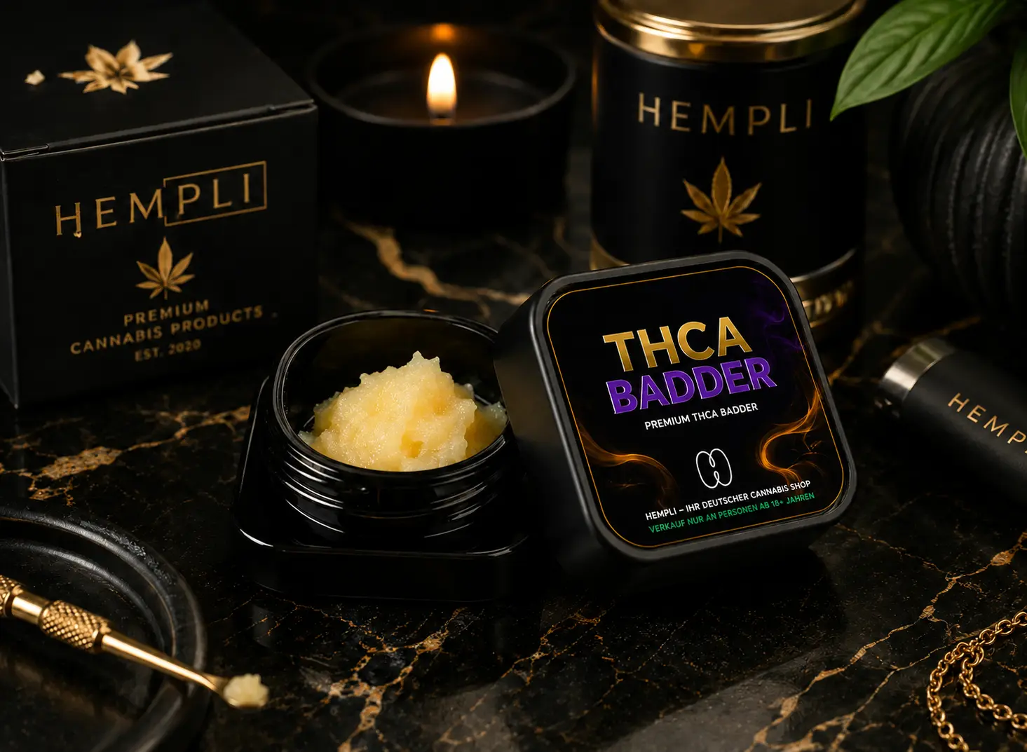 THCA badder lifestyle photo