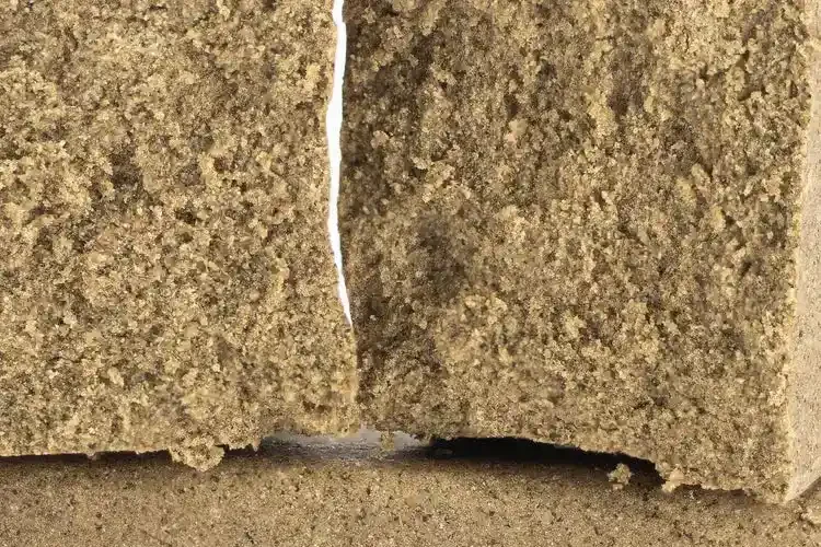 La mousse hash closeup