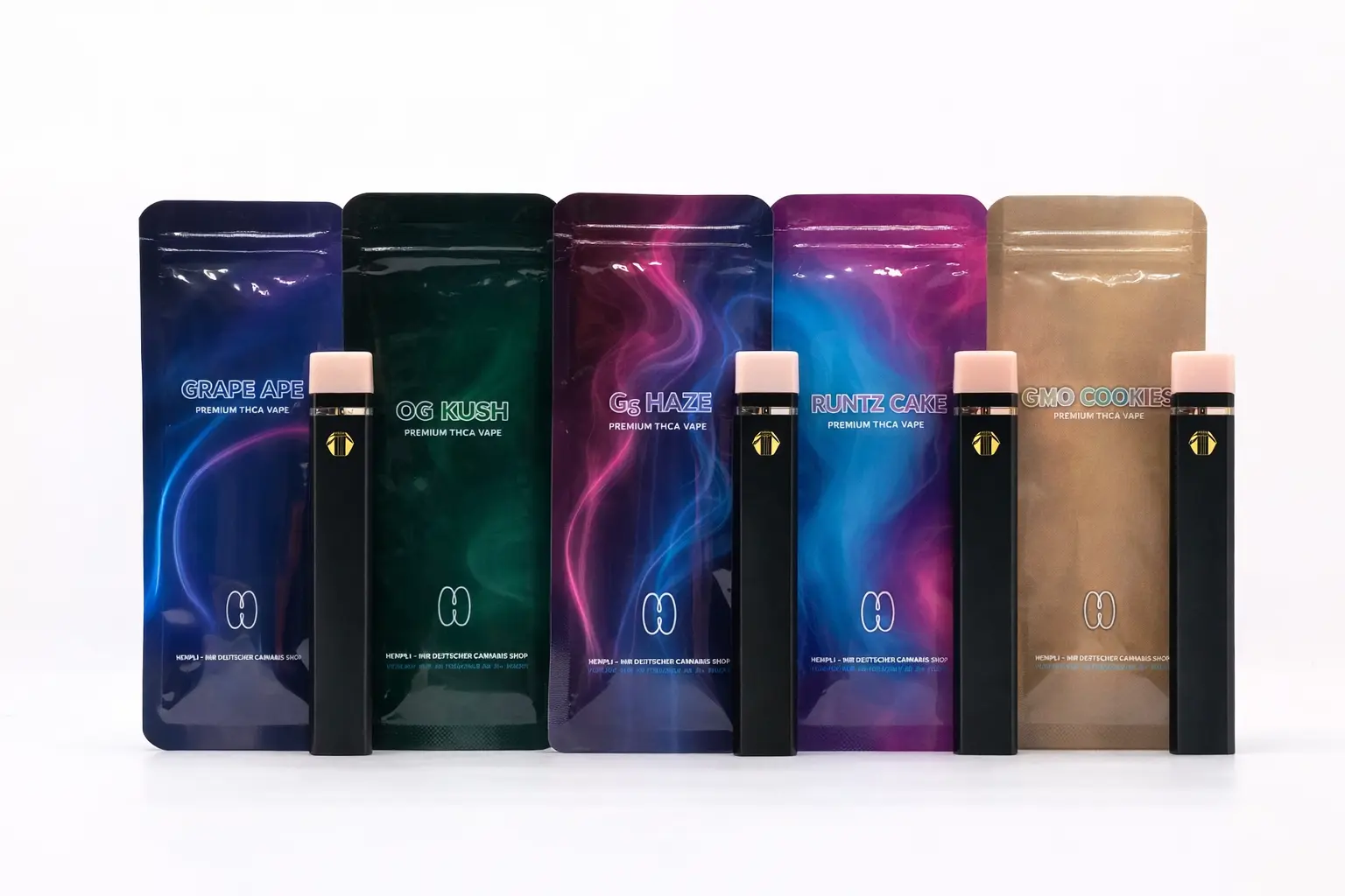 Alle Hemplis 2ml THCA Vapes