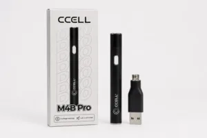 CCELL M4B Batterie mit 510-Kartusche und USB-Ladegerät – Anleitung und Bedienung