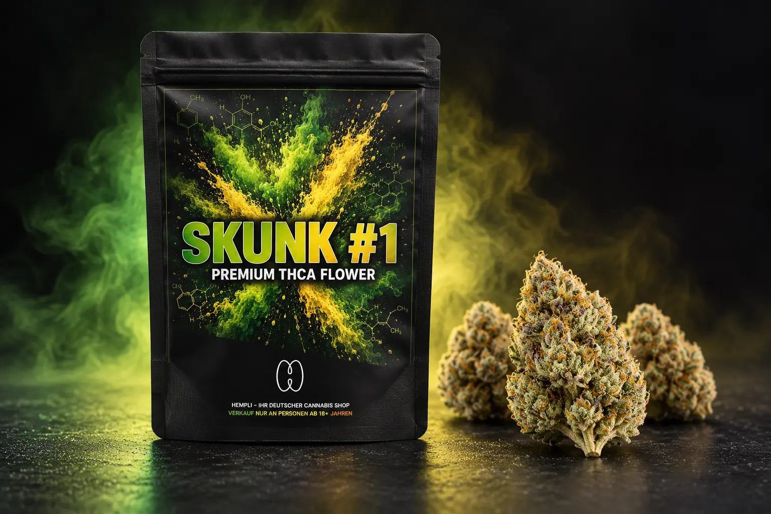 Skunk 1 Blüten