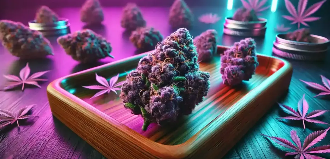 Grandaddy Purple strain: Wirkung, Genetik, Aroma