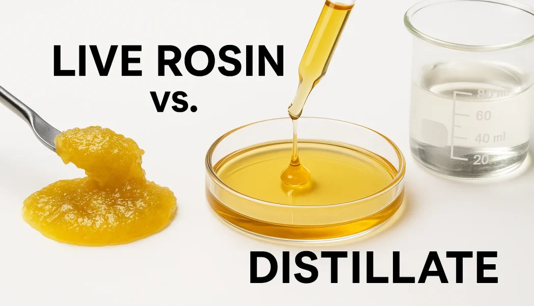 Live Rosin vs Distillate