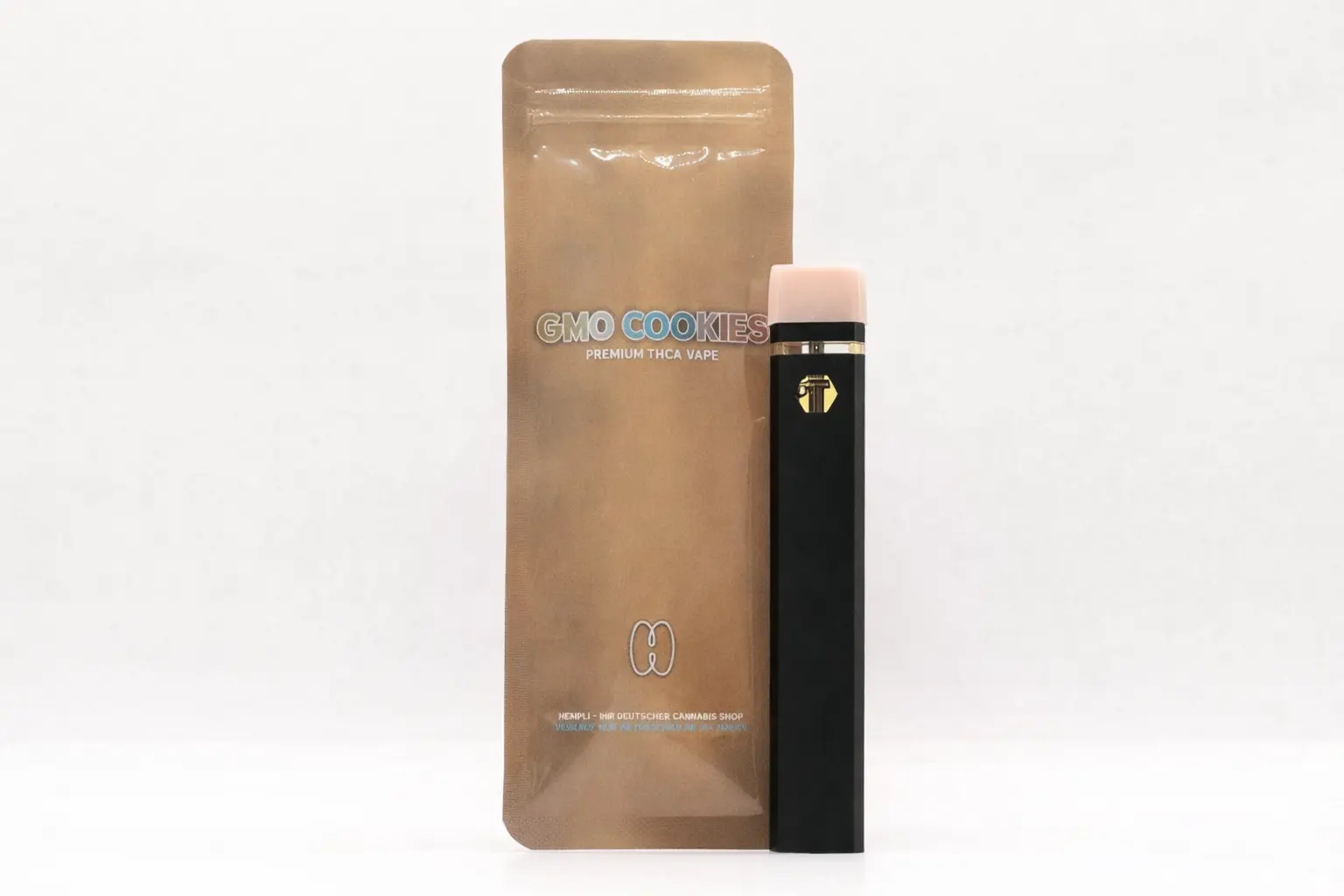 Thca vape - gmo cookies und verpackung - Hempli