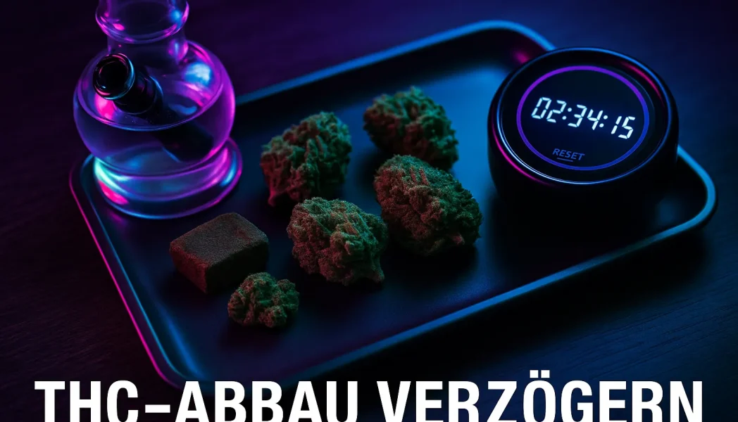 THC Abbau Rechner – Visualisierung des THC-Abbaus im Körper