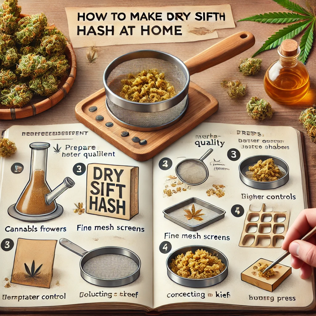 Backrezept Dry Sift Hash