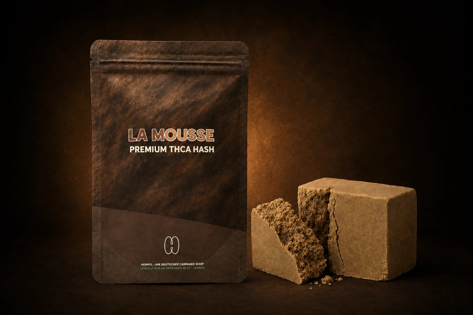 La mousse hash - THCA hash und verpackung