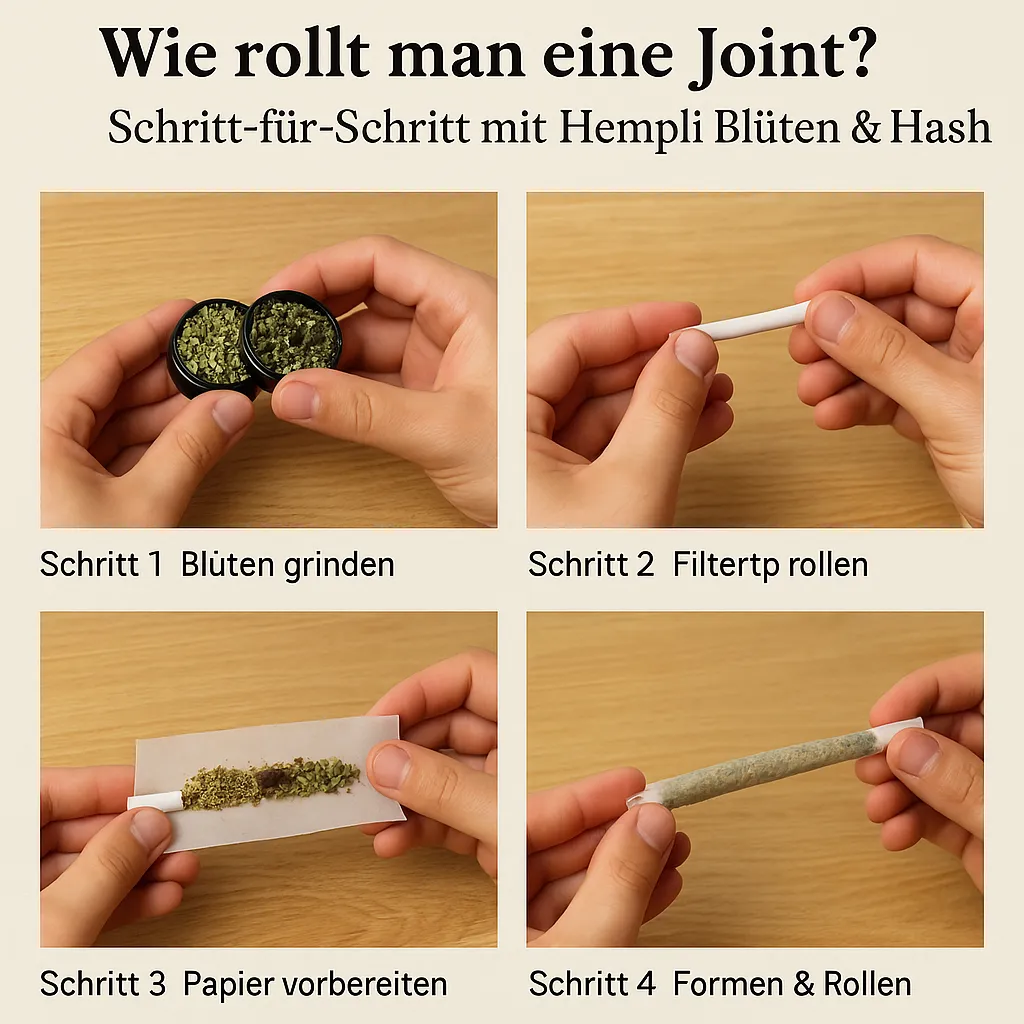 einen Joint drehen