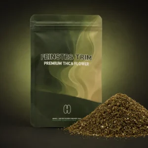 THCA trim / small buds und verpackung