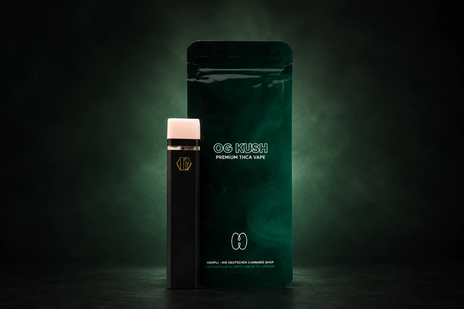 Thca vape - OG kush und verpackung