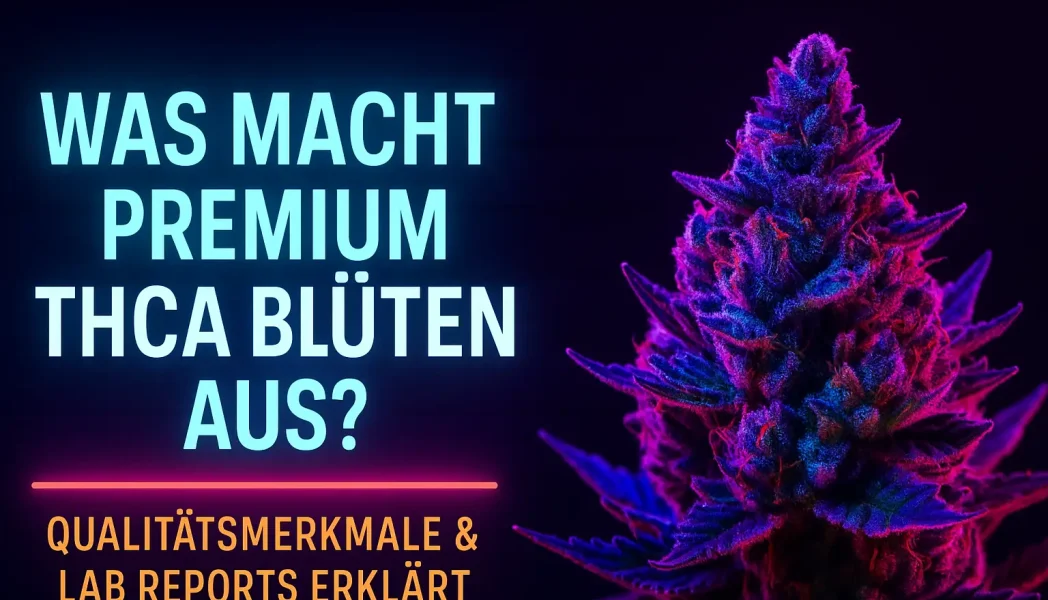 Premium THCA blüten: Qualität erkennen